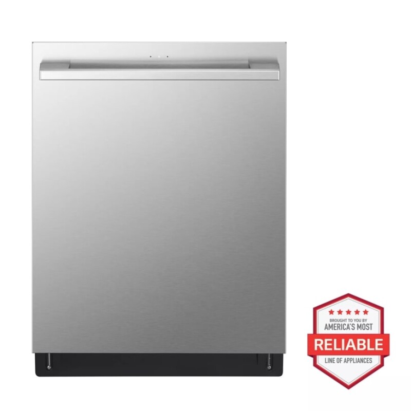 LG STUDIO Smart Top Control Dishwasher with 1-Hour Wash & Dry, QuadWash® Pro, TrueSteam® and Dynamic Heat Dry™ view 3