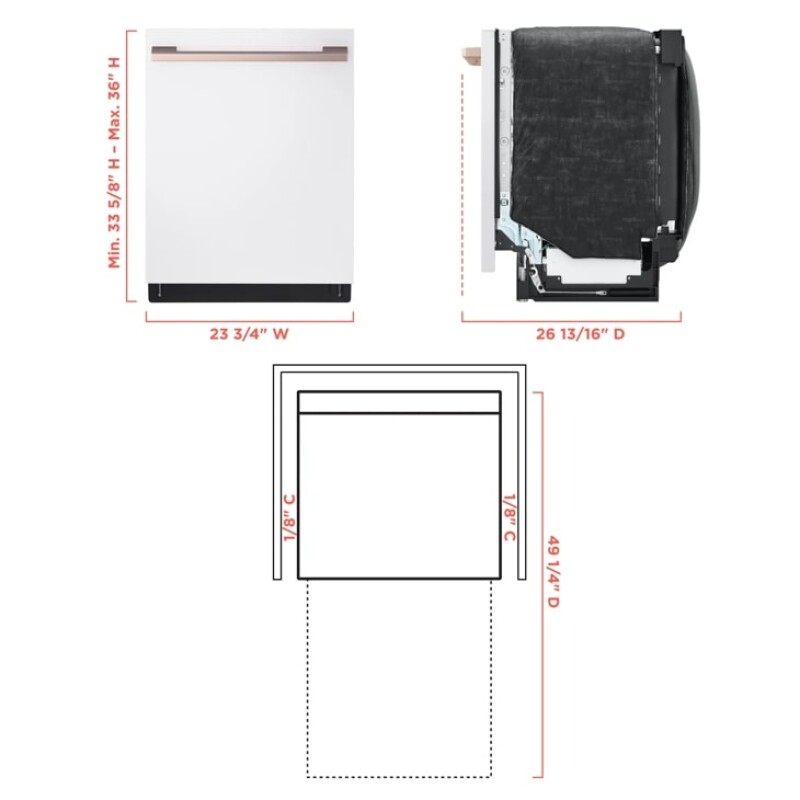 LG STUDIO Smart Top Control Dishwasher with 1-Hour Wash & Dry, QuadWash® Pro, TrueSteam® and Dynamic Heat Dry™ view 16