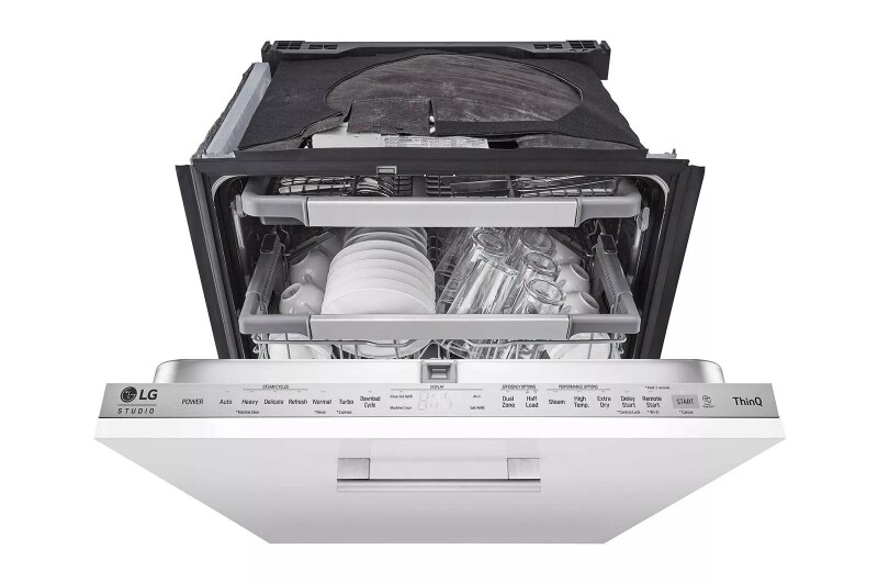 LG STUDIO Panel Ready Top Control Dishwasher with TrueSteam® view 13