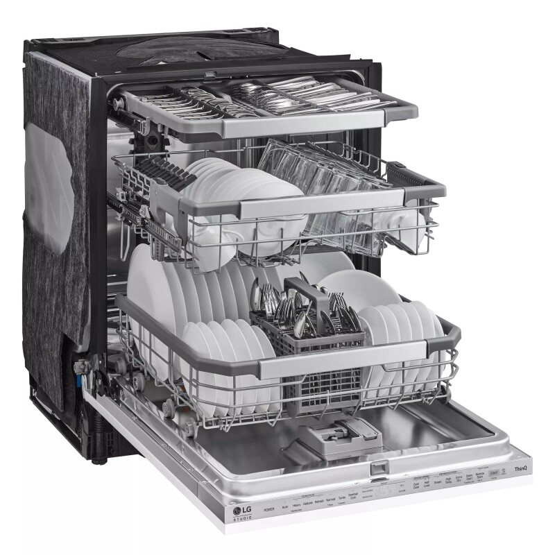 LG STUDIO Panel Ready Top Control Dishwasher with TrueSteam® view 19