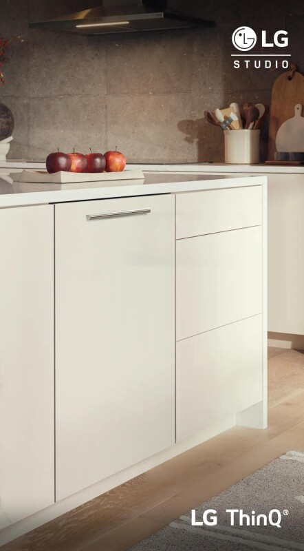 LG STUDIO Panel Ready Top Control Dishwasher with TrueSteam® view 5