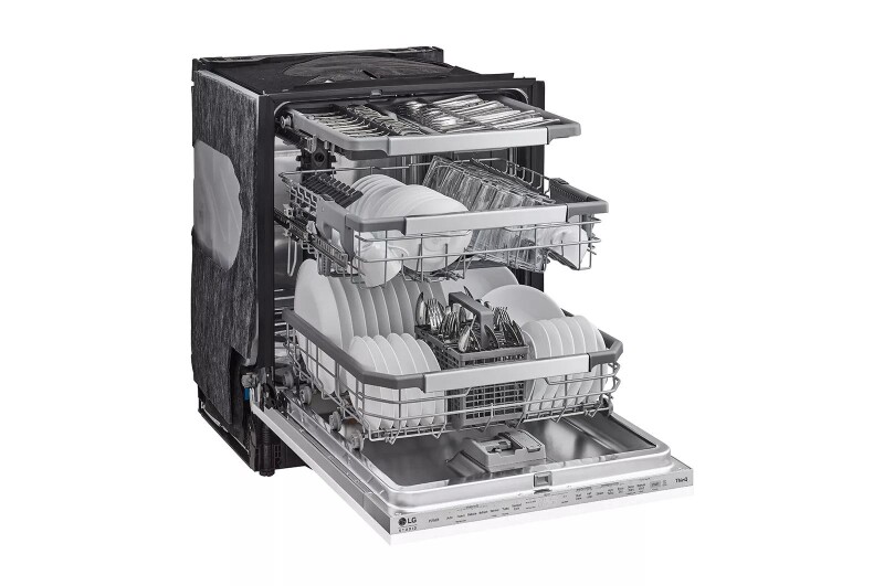 LG STUDIO Panel Ready Top Control Dishwasher with TrueSteam® view 8