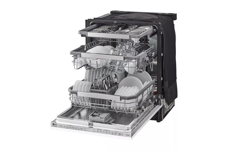 LG STUDIO Panel Ready Top Control Dishwasher with TrueSteam® view 9