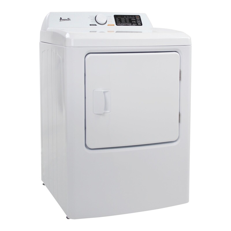 Avanti Front Load Electric Clothes Dryer, 7.0 cu. ft. Capacity SED70D0W
