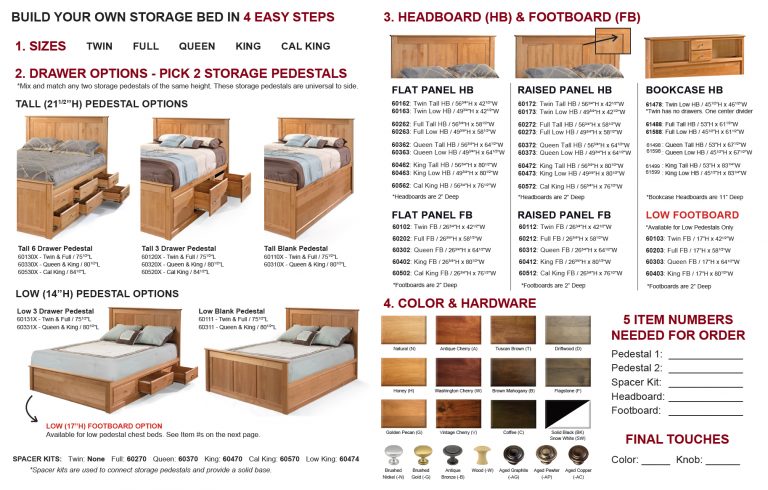 Storage Beds Design Your Own Chest Bed - Seeattachedimage SEEATTACHEDIMAGE
