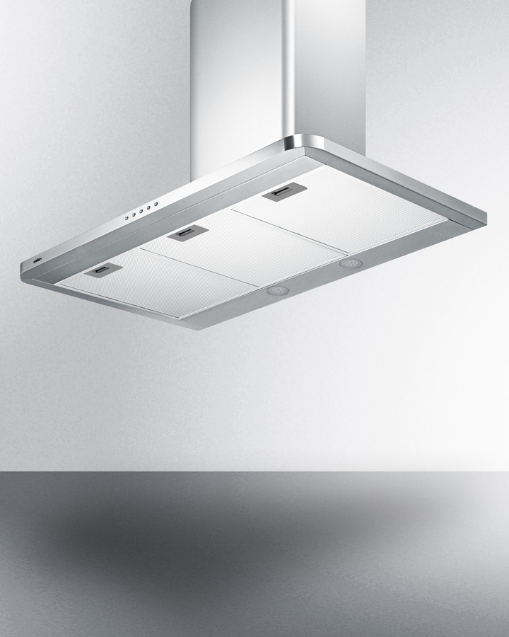 36" Wide Wall-Mounted Range Hood, ADA-Compliant SEH3636SSADA