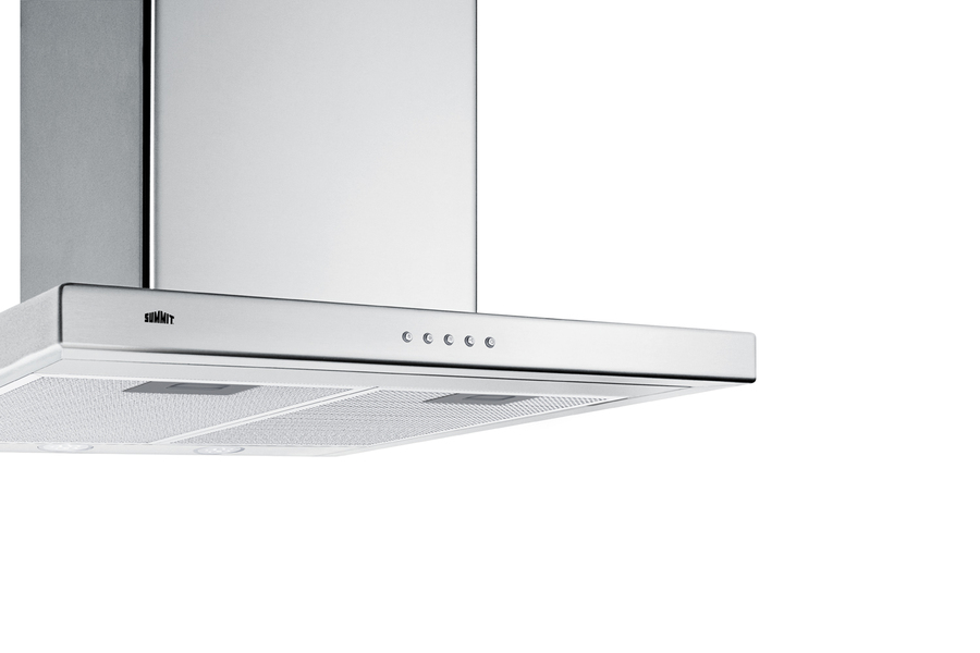 24" Wide Wall-Mounted Range Hood, ADA-Compliant SEH4624SSADA