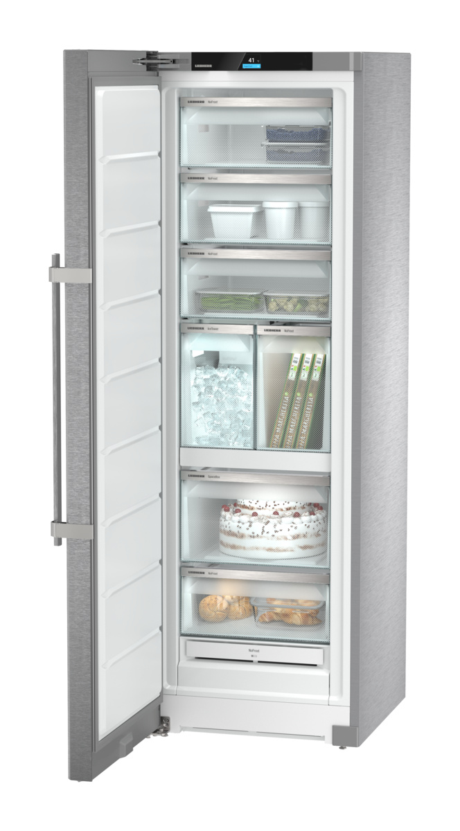Freestanding freezer with NoFrost and IceTower, Left Hinged SF5291