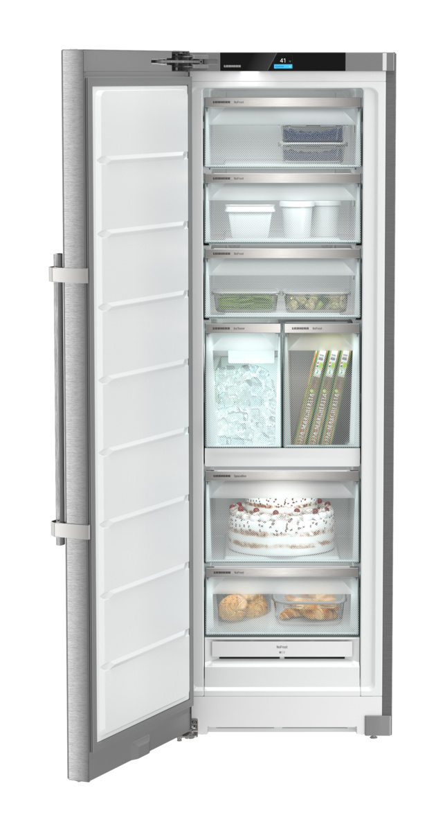 Freestanding freezer with NoFrost and IceTower, Left Hinged SF5291