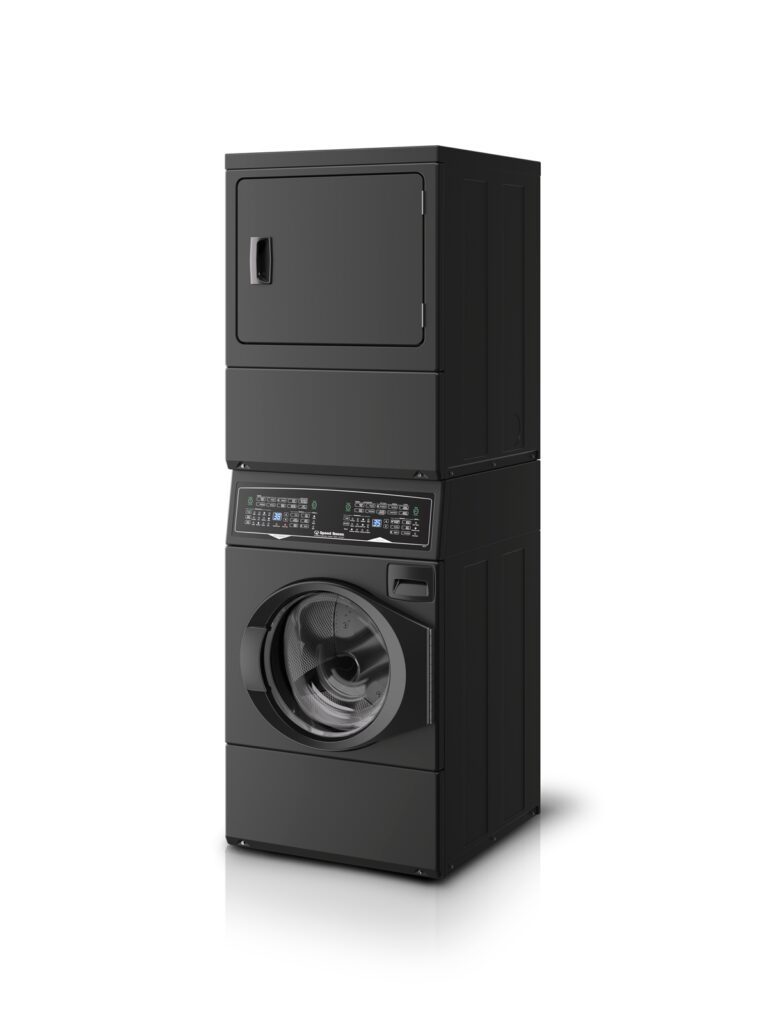 SF7 Stacked Washer – Gas Dryer with Pet Plus™ view 2