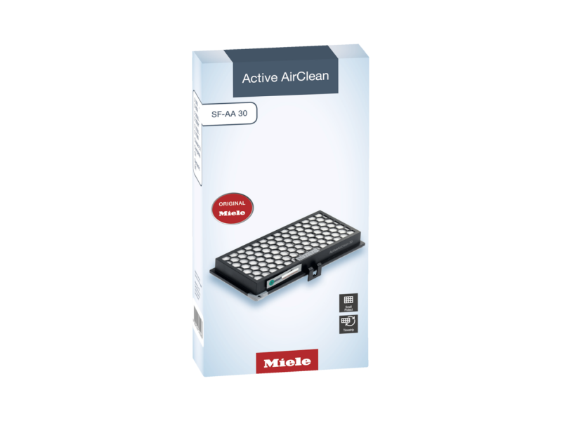 Active AirClean Filter with TimeStrip for effective filtration of unpleasant odors. SFAA30