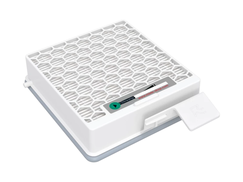 HEPA AirClean Filter with TimeStrip safely traps fine dust and allergens. SFHA60