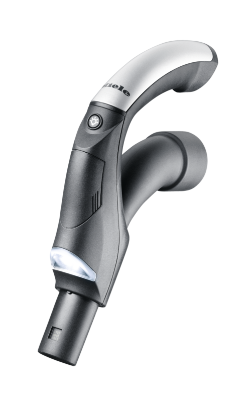 Ergonomic handle with LED light For practical illumination of areas that need to be cleaned. SGC20