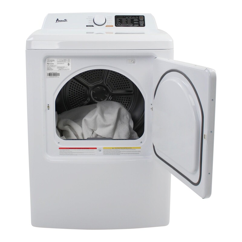 Avanti Front Load Gas Vented Clothes Dryer, 7.0 cu. ft. Capacity SGD70D0WG, product image 6 of 11