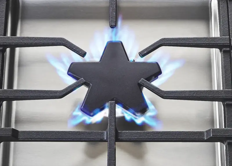 Our Star Burner provides equal flame distribution