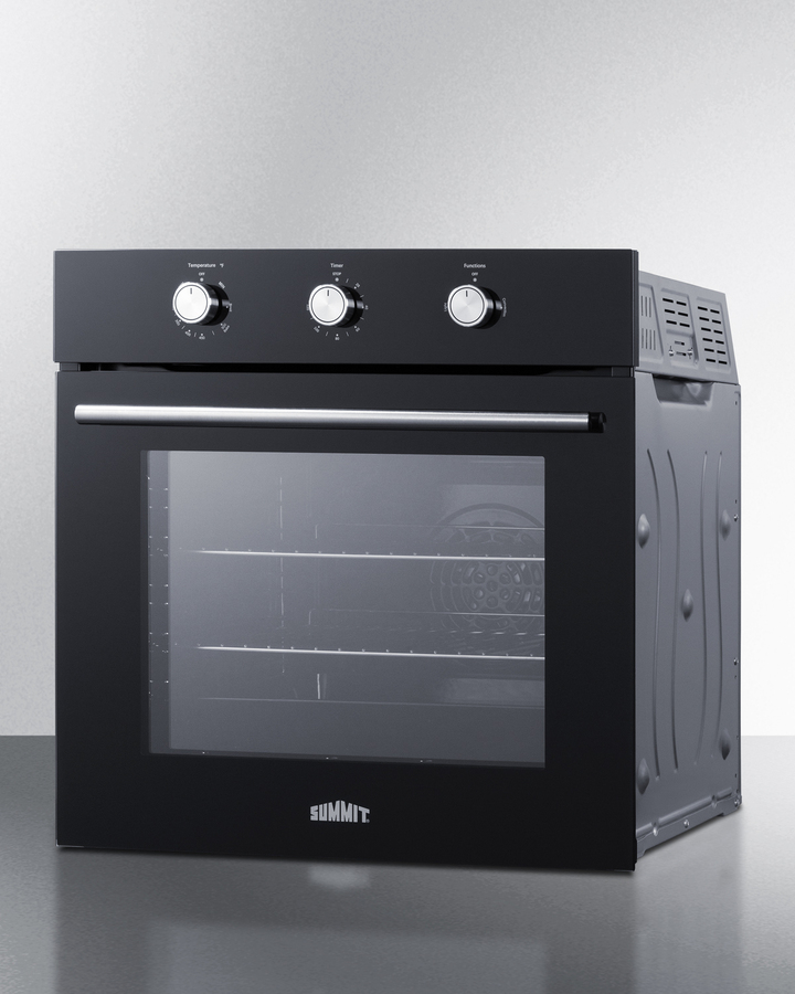 24" Wide LP Gas Wall Oven SGW242BKLP