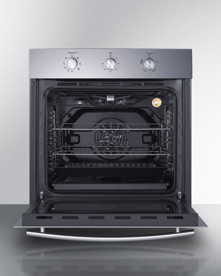 24" Wide Gas Wall Oven SGW243SS
