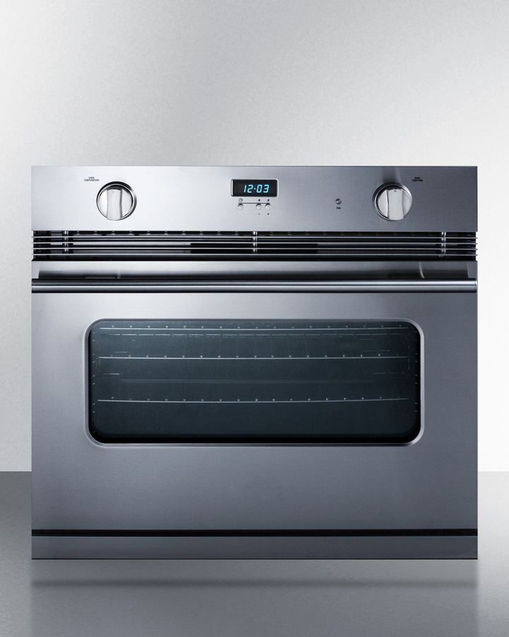 30" Wide Gas Wall Oven SGWO30SS