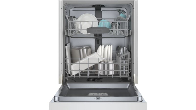 100 Plus Dishwasher 24'' White SHE4AEM2N SHE4AEM2N