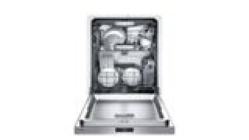 800 Series built-under dishwasher 24'' Brushed steel SHP878WD5N