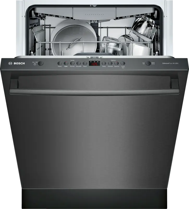 100 Series Dishwasher 24'' Black stainless steel SHXM4AY54N