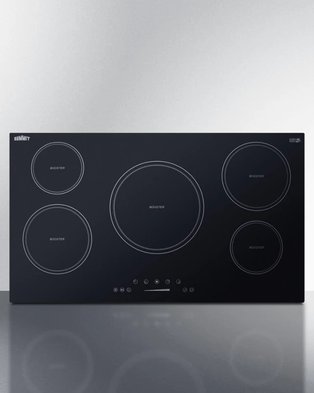 36" Wide 208-240V 5-Zone Induction Cooktop SINC5B36B