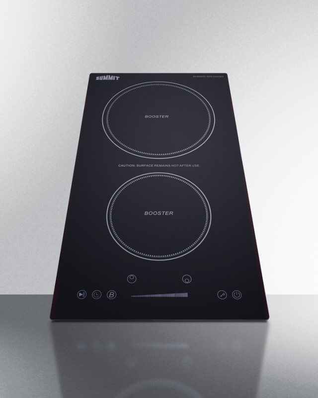 12" Wide 208-240V 2-Zone Induction Cooktop With Safety Shutoff view 5