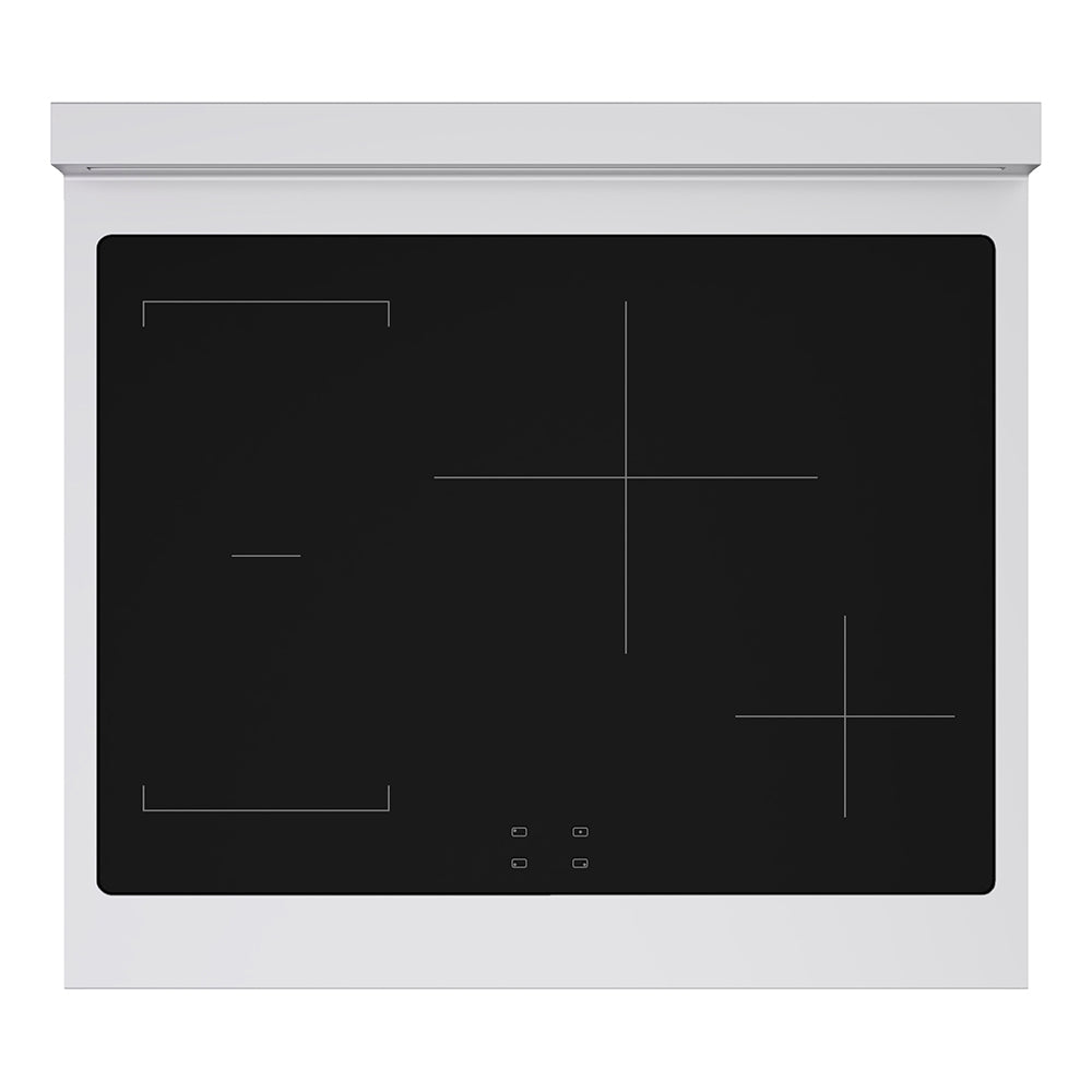 Autograph Edition 30 In. 4.2 Cu. Ft. Paramount Induction Range With 4 Element Cooktop And Electric Convection Oven In Stainless Steel With Matte Black Accents SINRZ30MB