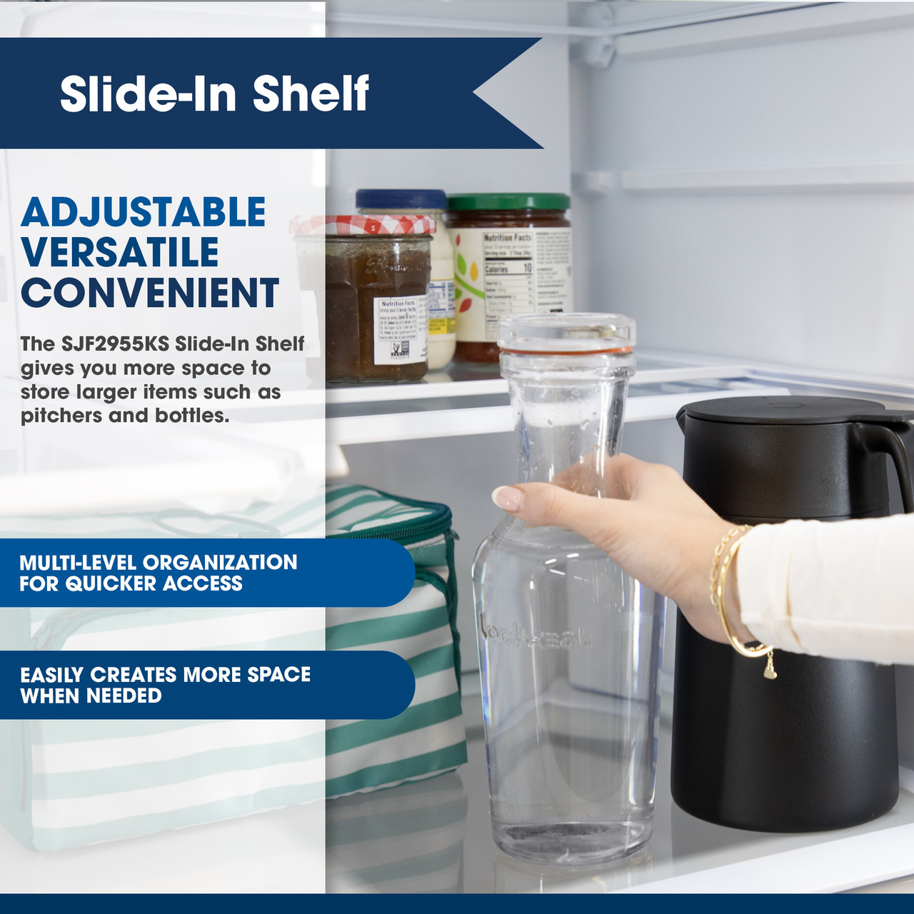 French 3-door Refrigerator With Water Dispenser view 11