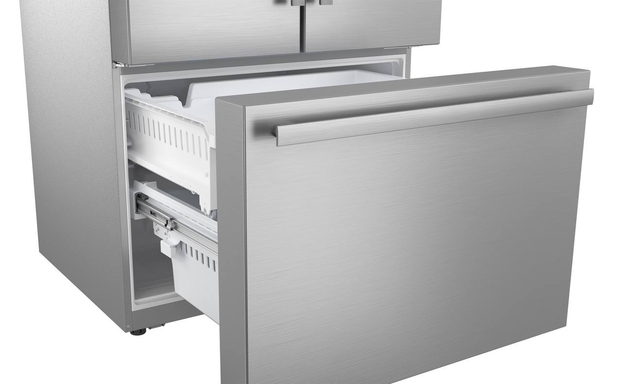 French 3-door Refrigerator With Water Dispenser view 4