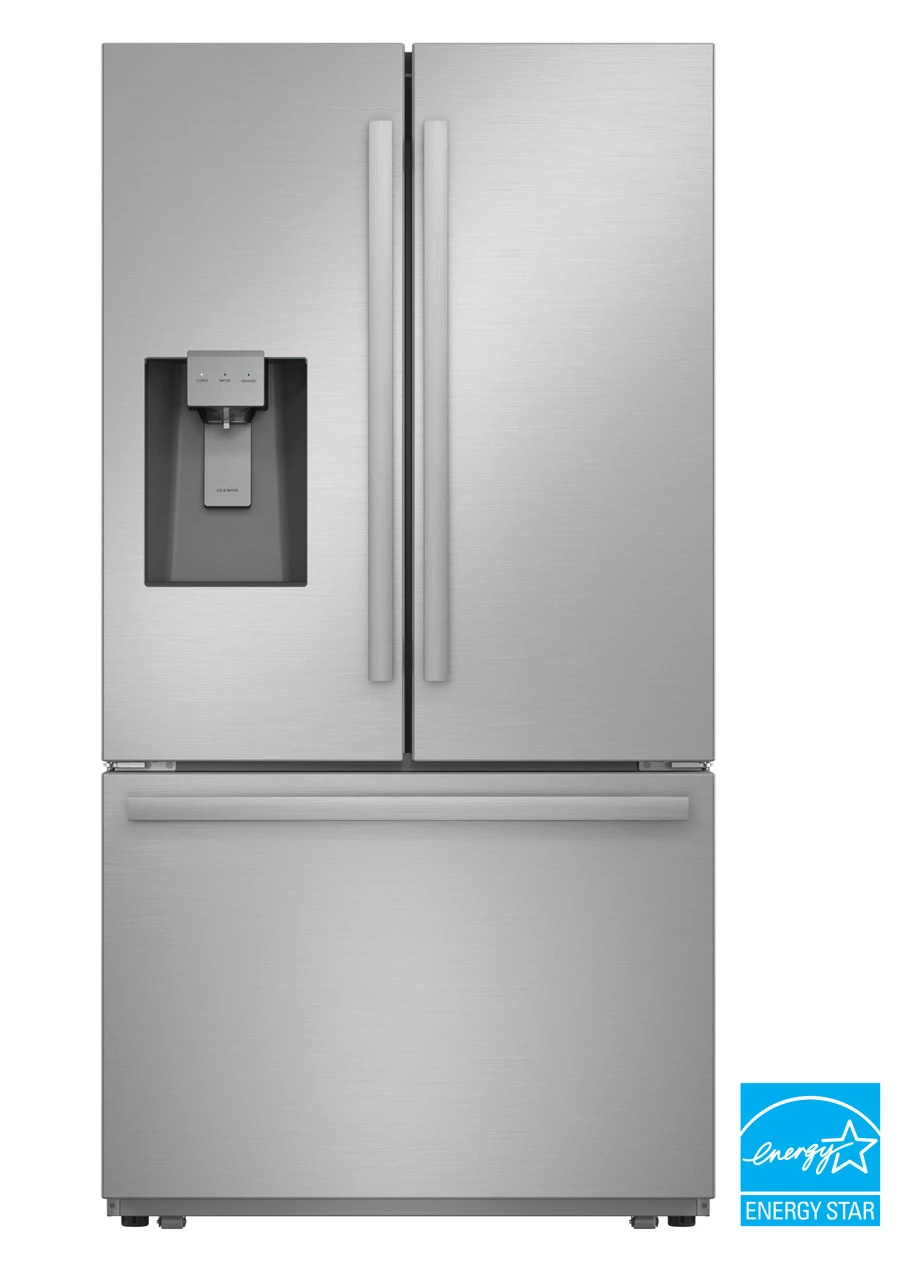 28.9 Cu.ft. Standard Depth 36 In. French 3-door Refrigerator With Water Dispenser In Stainless Steel SJF2955MS