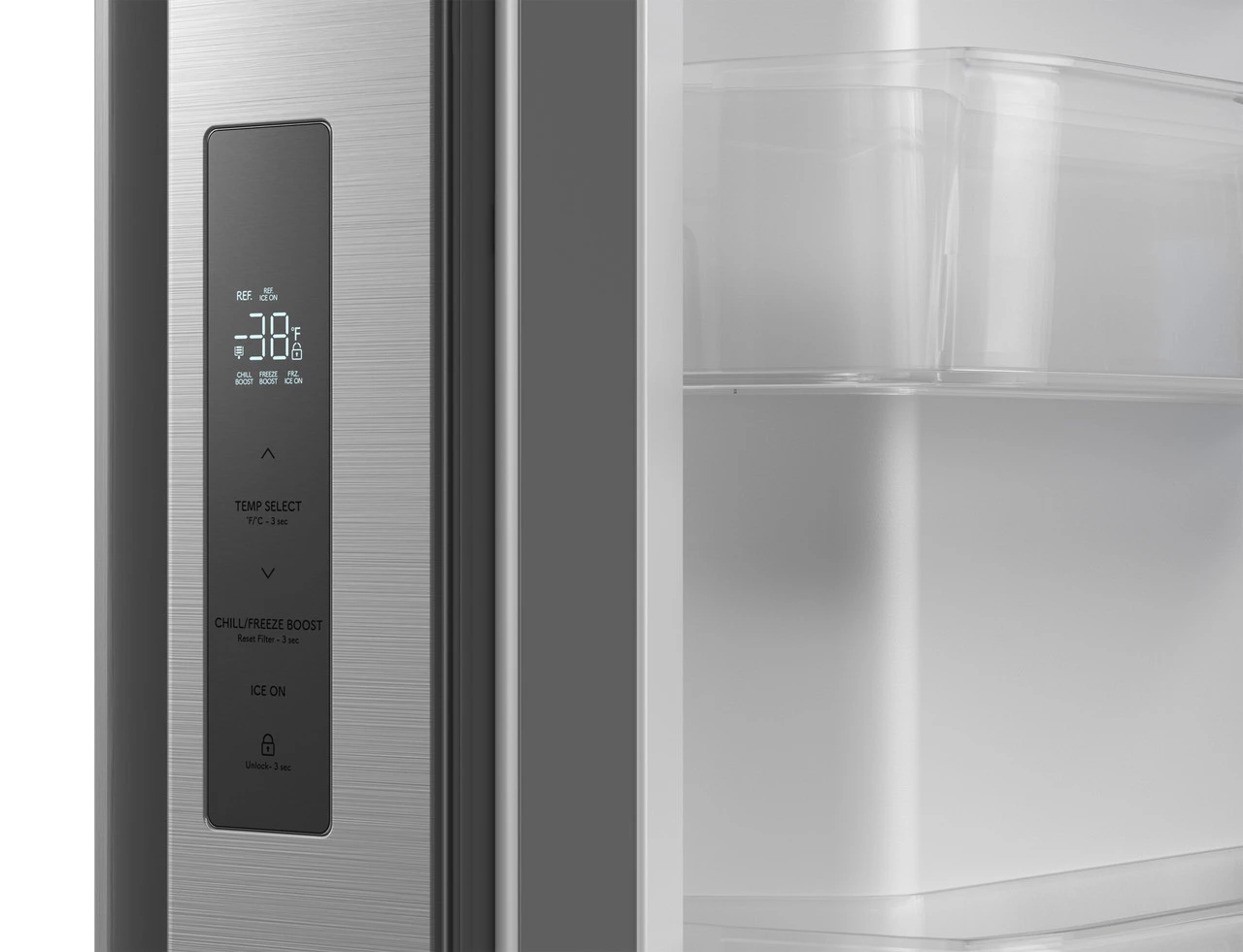 28.9 Cu.ft. Standard Depth 36 In. French 3-door Refrigerator With Water Dispenser In Stainless Steel SJF2955MS