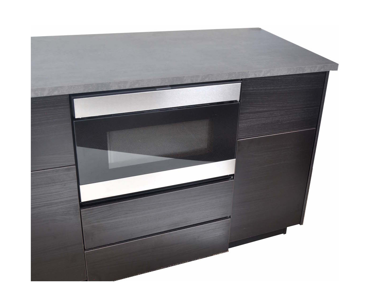 24 In. Under The Counter Microwave Drawer Oven Pedestal view 3