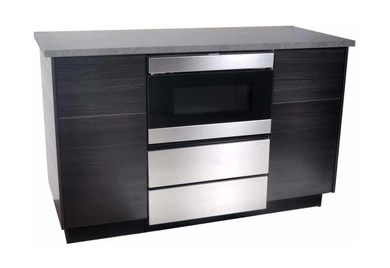 24 In. Under The Counter Microwave Drawer Oven Pedestal view 7