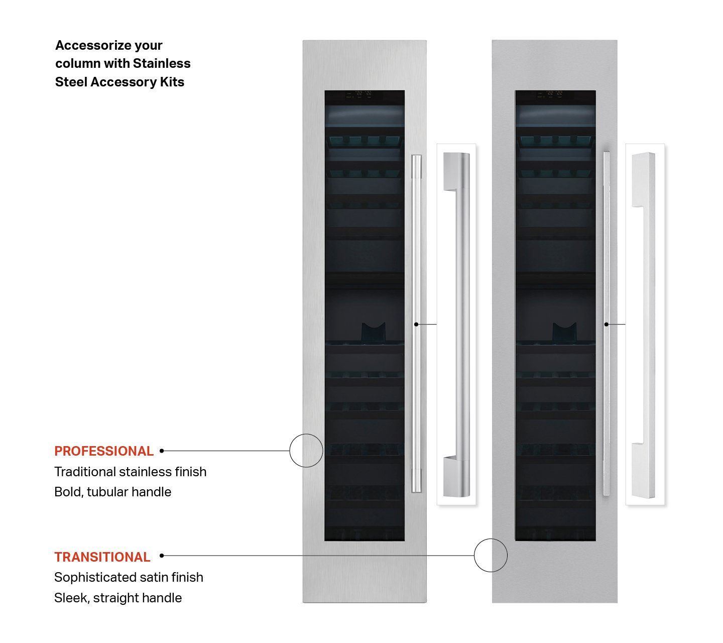 18-inch Integrated Column Wine Refrigerator SKSCW181RP