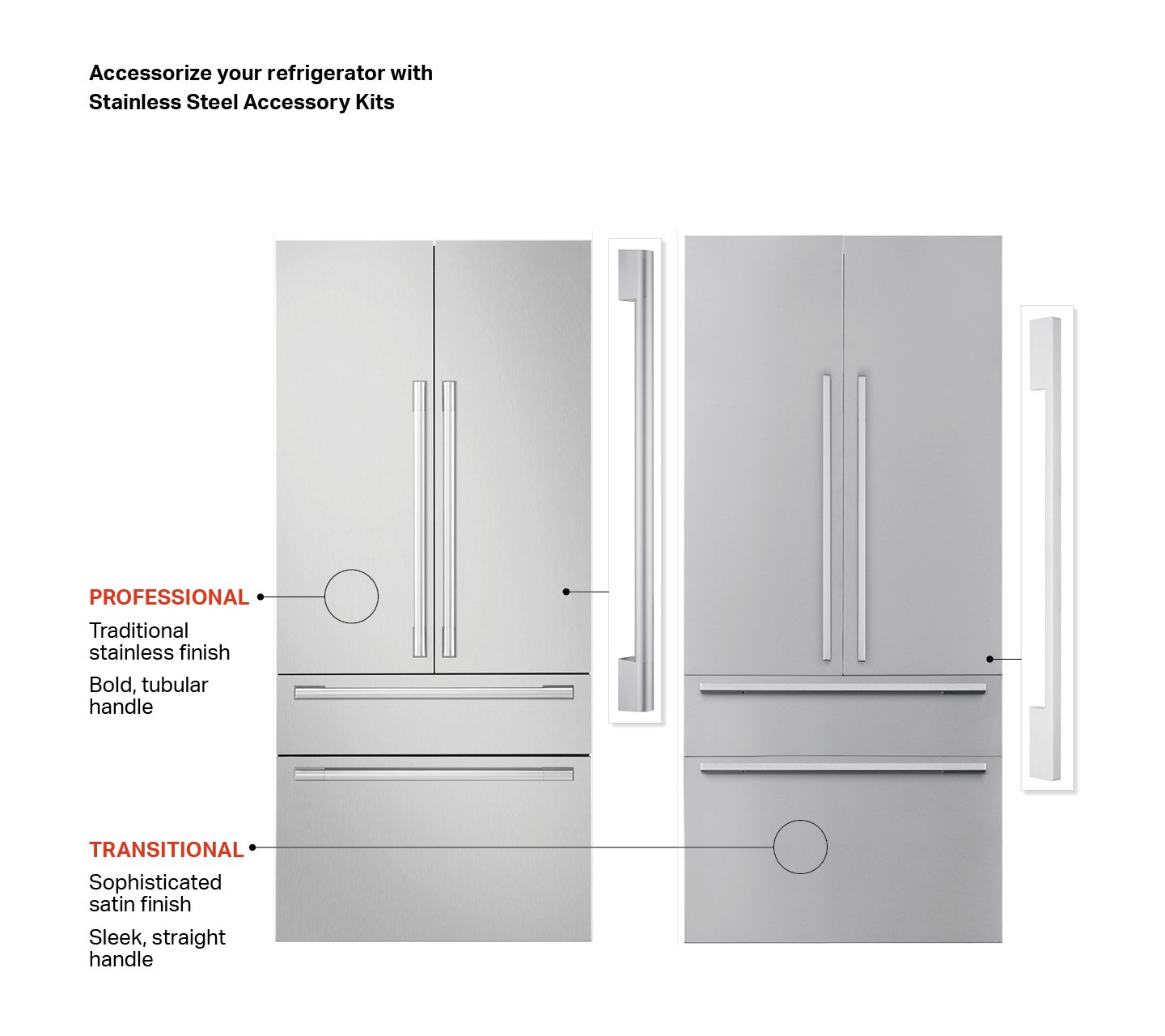 36-inch Built-in French Door Refrigerator SKSFD3604P