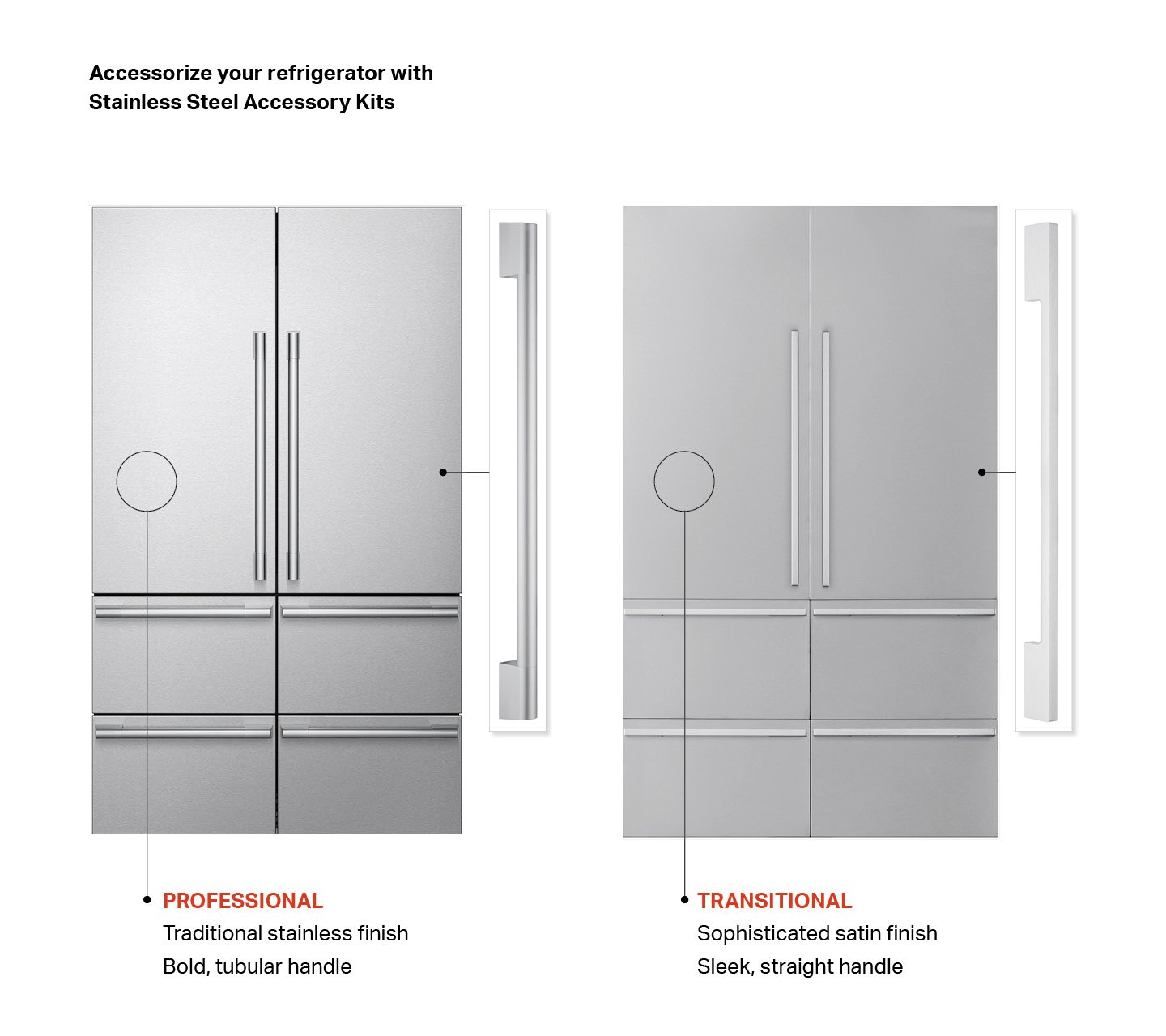 48-inch Built-in French Door Refrigerator SKSFD4826P