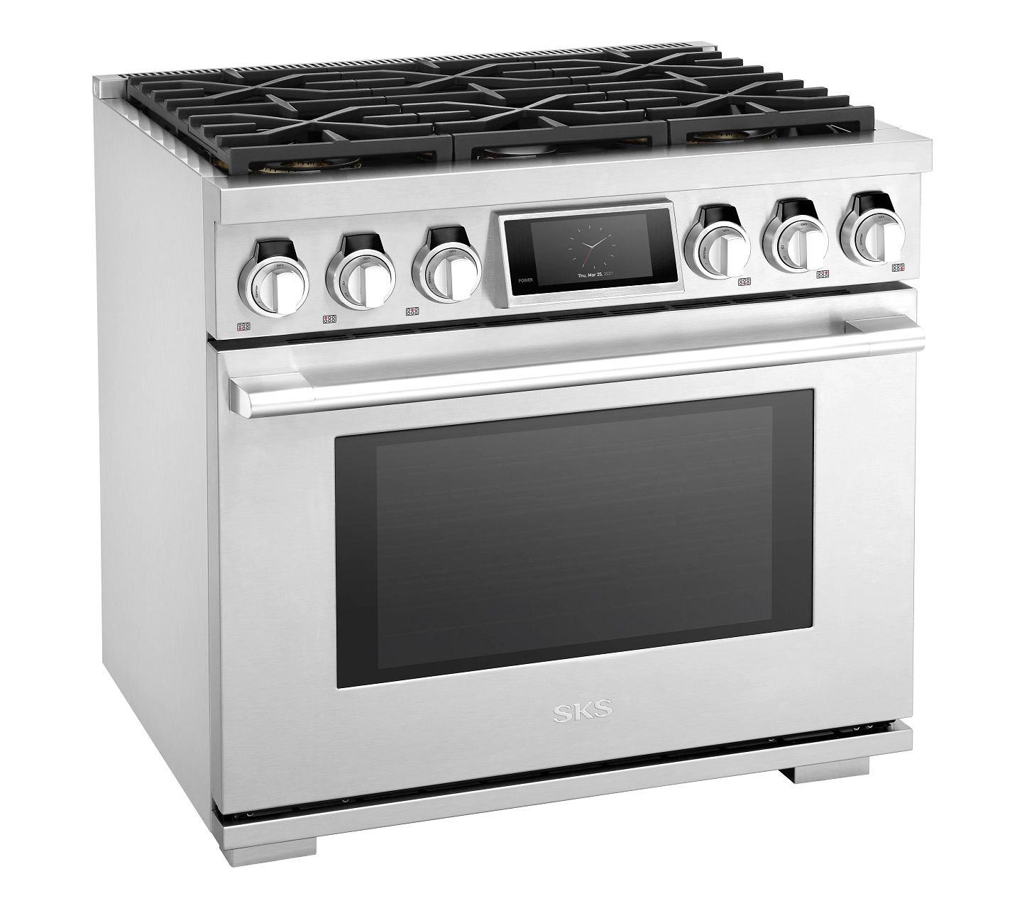 36-inch Gas Pro Range with 6 Burners SKSGR360S