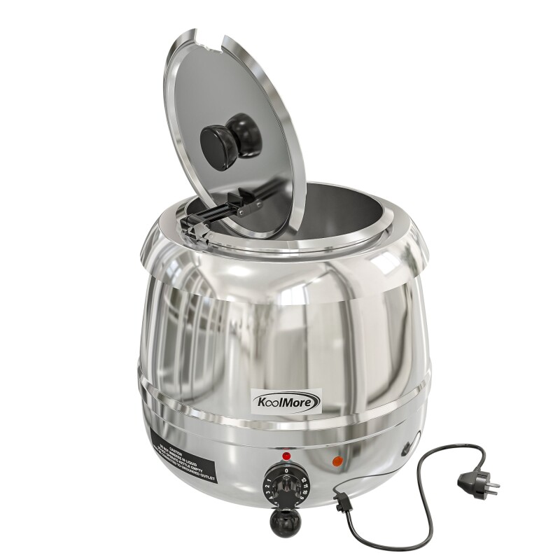 11.5 Qt. Round Countertop Stainless-Steel Food / Soup Kettle Warmer SKSS3G, product image 4 of 10