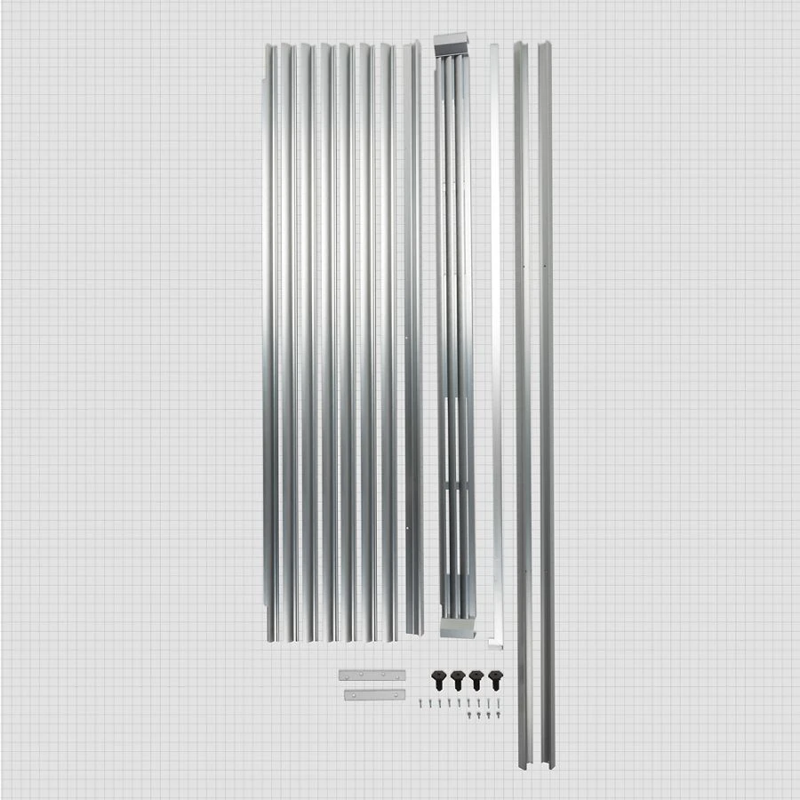 Full-Refrigerator and Up-Right Freezer Sidekick Trim Kit, Stainless Steel, used with WSZ57L18DM and WSR57R18DM models SKT60M