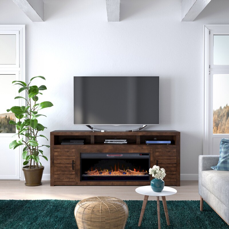 Sausalito 78" Fireplace TV Stand SL5401WKY
