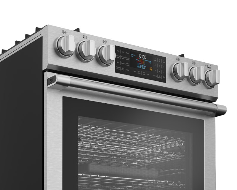 30" Slide-In Dual Fuel Range view 5