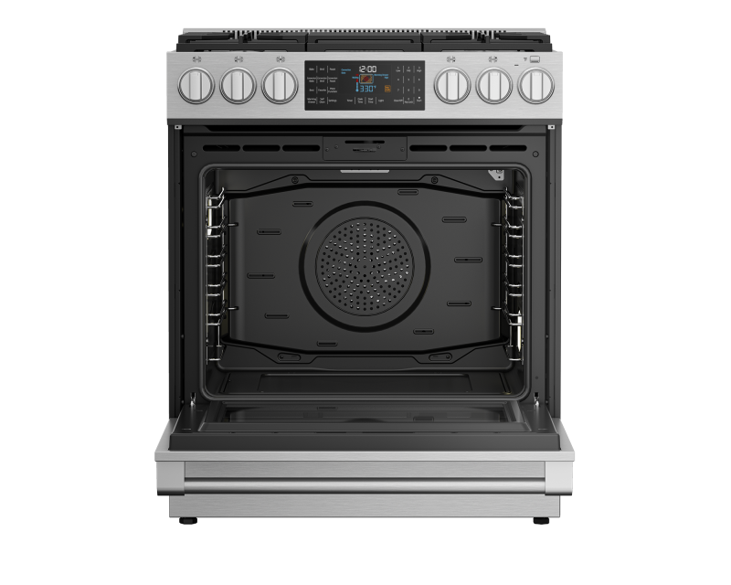 30" Slide-In Dual Fuel Range view 6