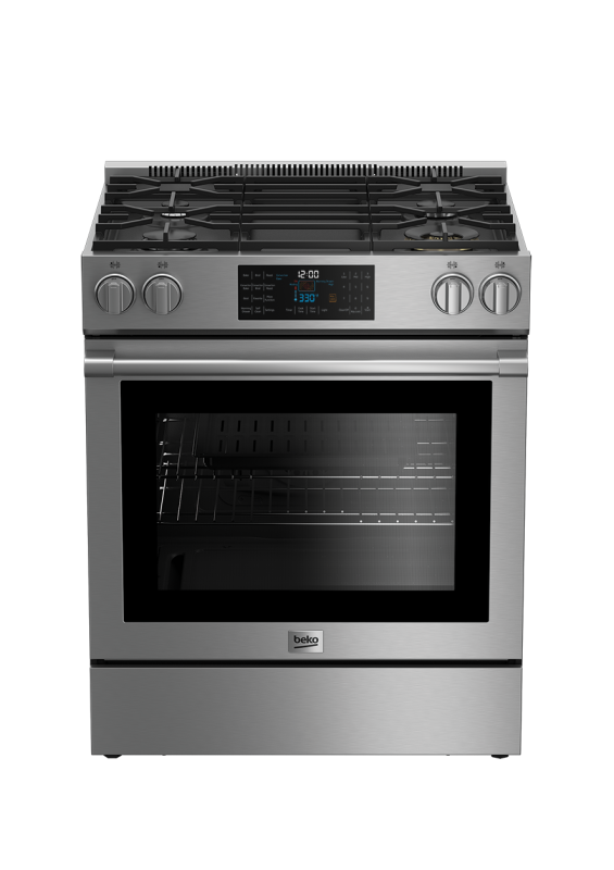 30" Stainless Steel Slide-In Gas Range SLGR30420SS