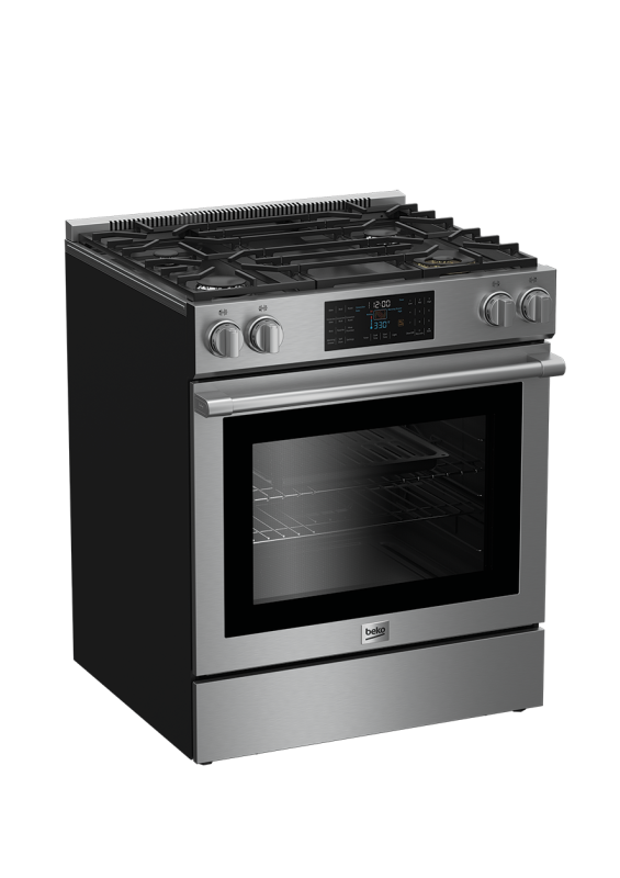 30" Stainless Steel Slide-In Gas Range SLGR30420SS