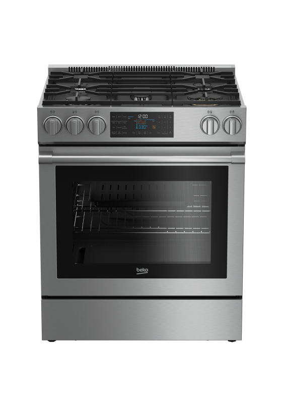 30" Stainless Steel Slide-In Gas Range SLGR30530SS