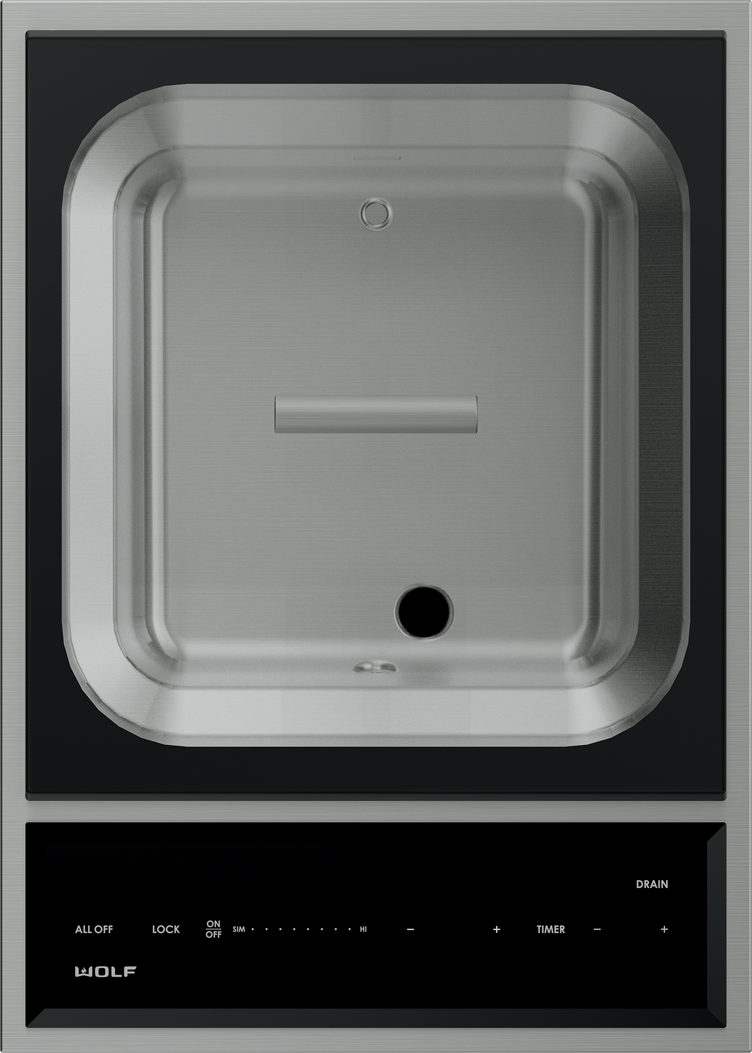 15" Transitional Steamer Module SM15TFS
