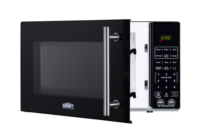 Compact Microwave with USB Ports and Allocator view 8