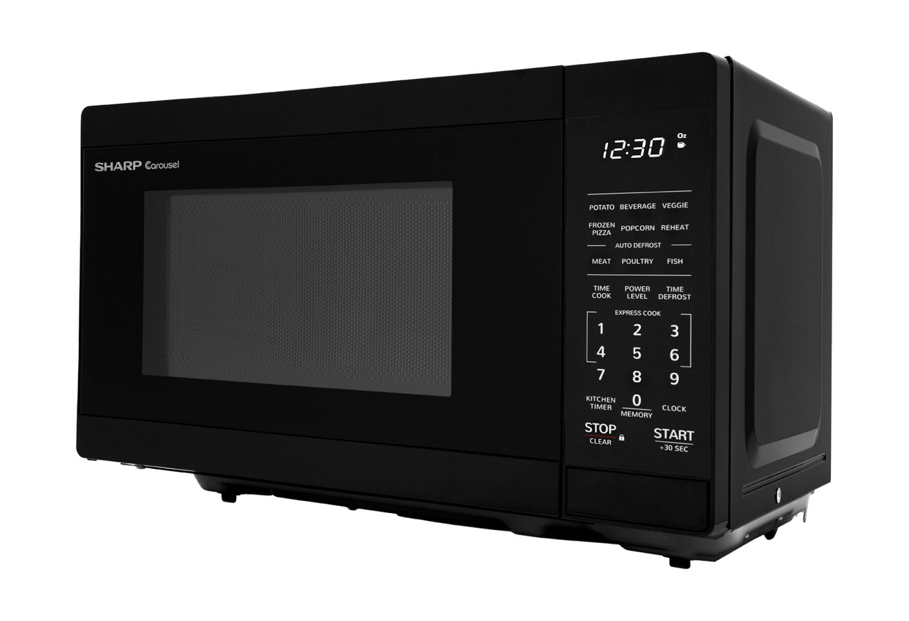 0.7 cu. ft. Black Countertop Microwave Oven SMC0760HB