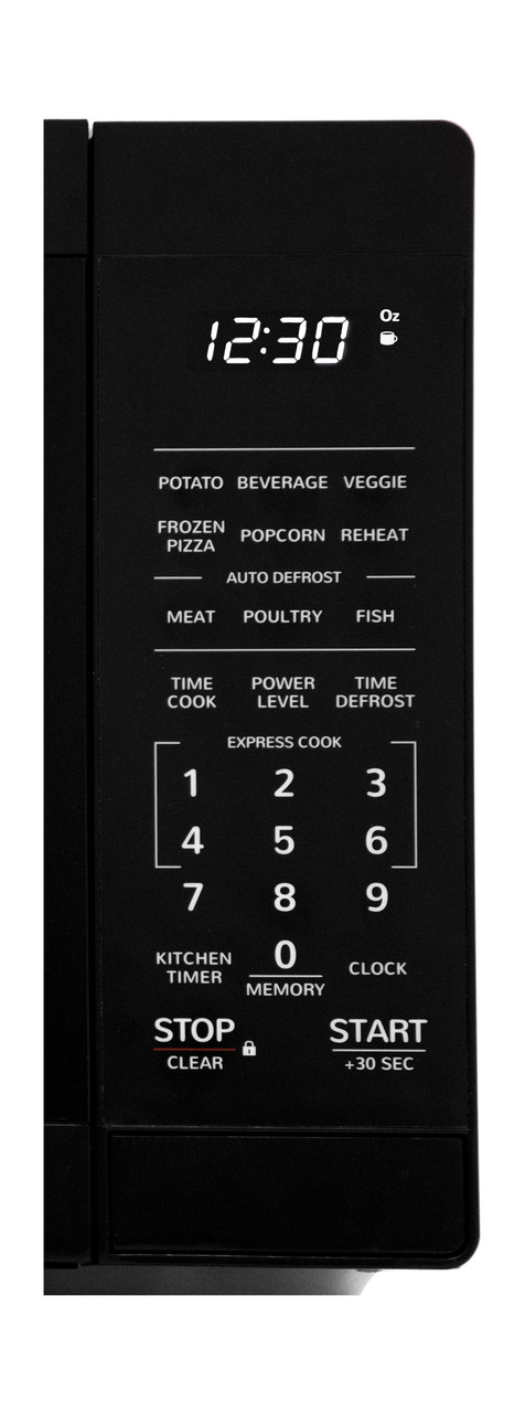 0.7 cu. ft. Black Countertop Microwave Oven SMC0760HB